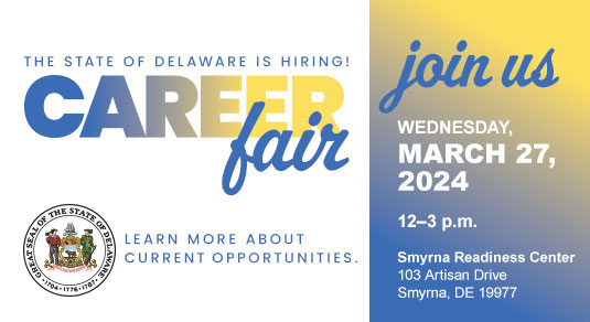State of Delaware Career Fair - March 27