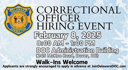 Join the Department of Correction Team!