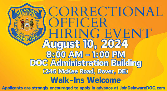 Join the Department of Correction Team!