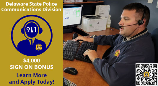 Join the Delaware State Police Civilian Communications Team!