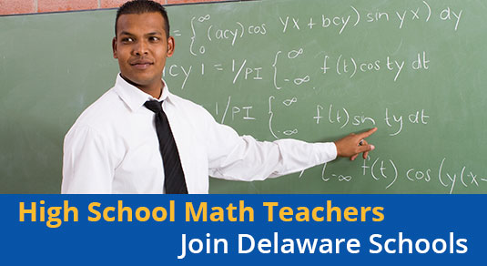 Click for Details - See our openings for High School Math Teachers