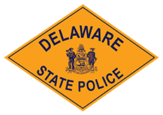 Delaware State Police seal.
